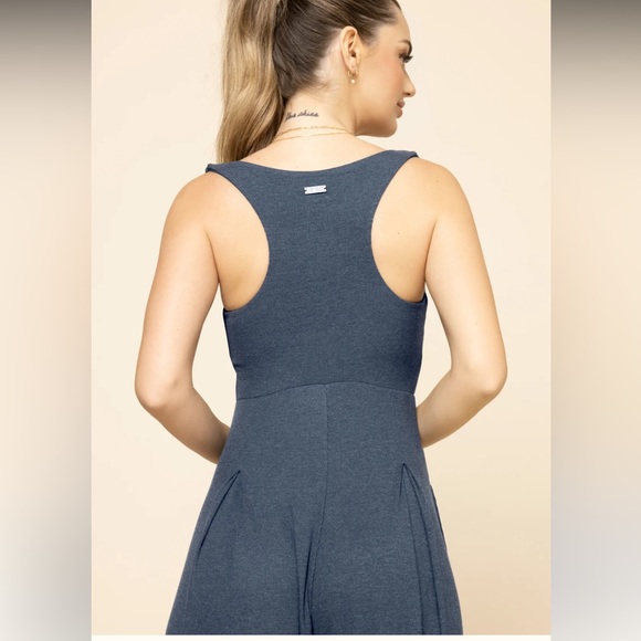 Go with the Flow Jumpsuit - Stormy Weather - Picture 6 of 10